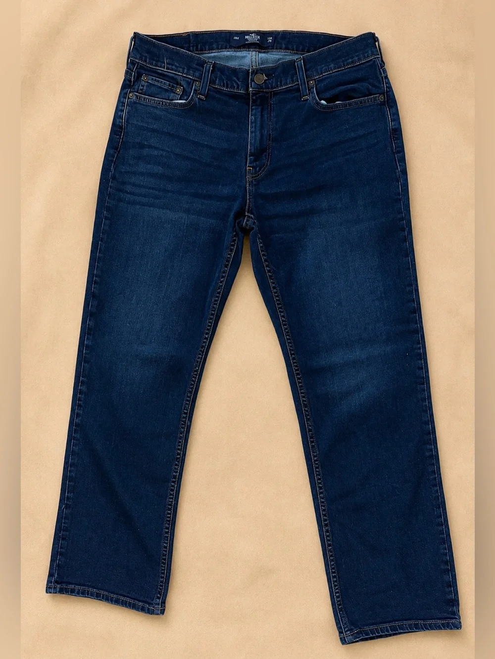 Hollister Men's Navy Straight Jeans 34 x 30